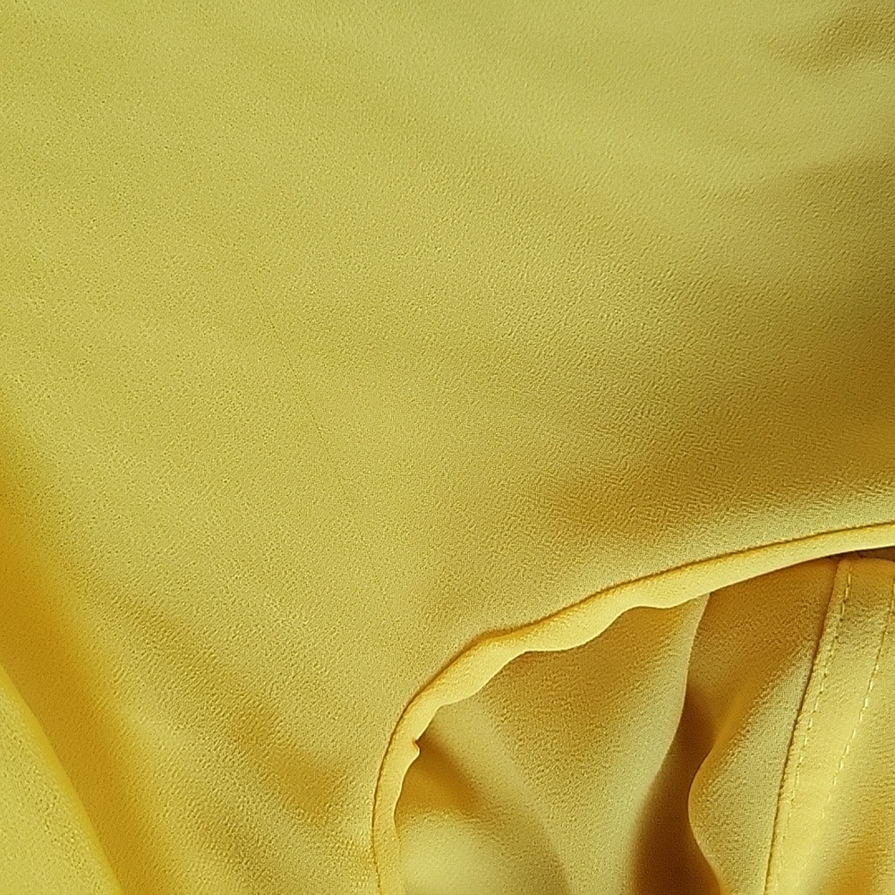 Zara Vneck, sunflower yellow blouse, size L - Picture 8 of 14
